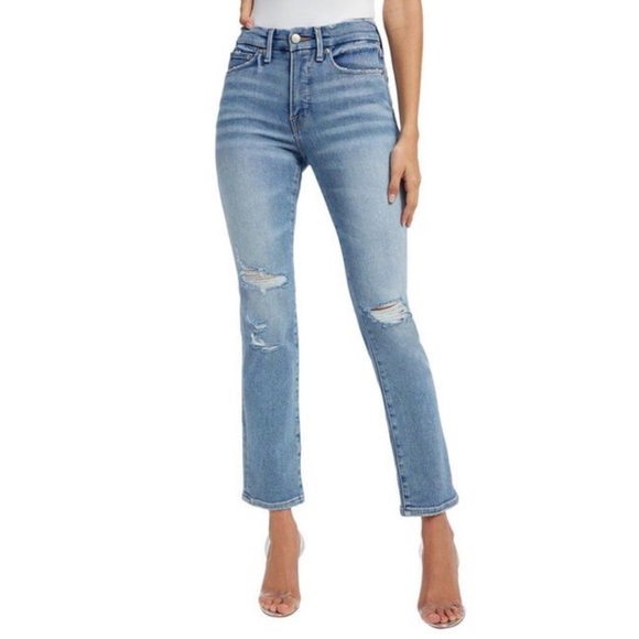 FLASH SALEπ₯π₯ππ»ββοΈ Good American Good Legs Straight Sz 2/26 - Picture 1 of 3